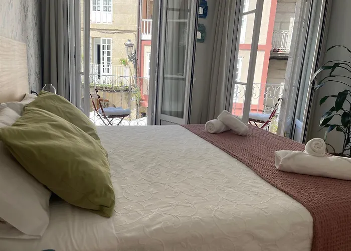 A Fonte -acogedor En Pleno Centro De Appartamento *